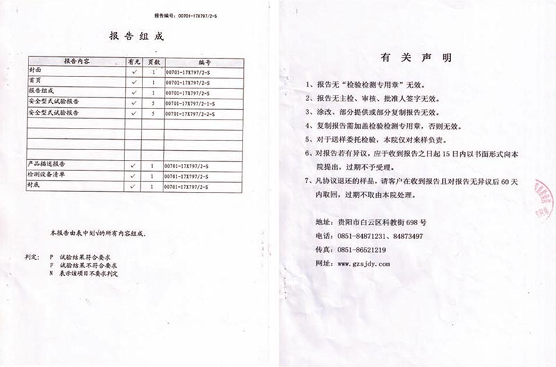 报告组成